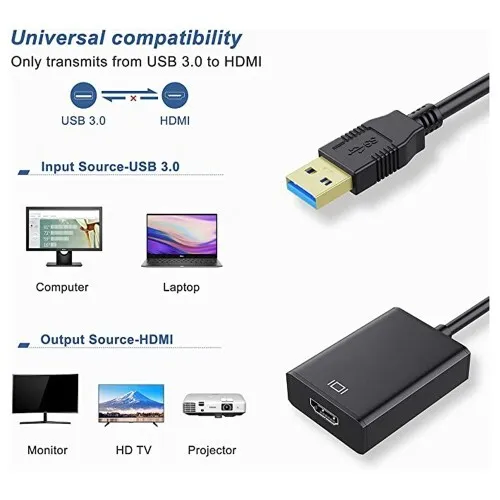 ADAPTATEUR USB 3.0 TO HDMI 