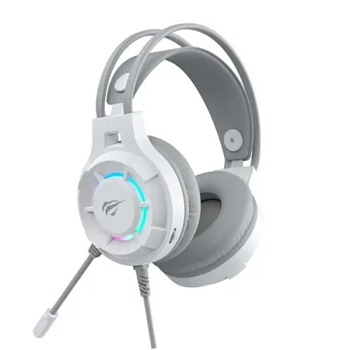 CASQUE HAVIT GAMENOTE H2049D 3.5MM RGB WHITE
