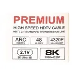 CABLE HDMI PROTECH V2.1 4K 8K 120HZ 3M