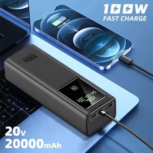 POWER BANK SUPER FAST CHARGE 20000MAH PD 100W