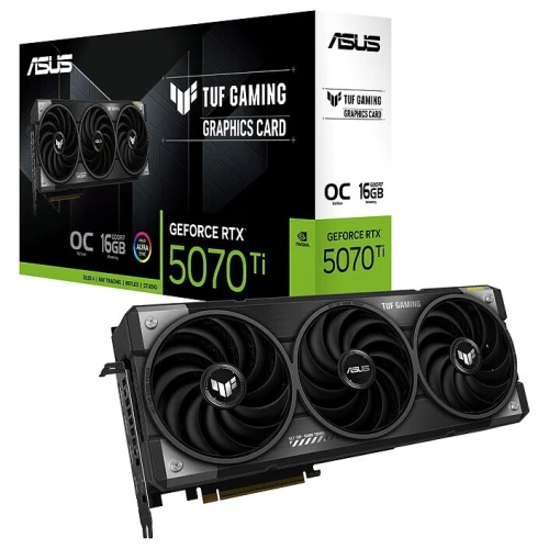 CARTE GRAPHIQUE ASUS TUF GAMING RTX 5070 TI OC 16GO GDDR7