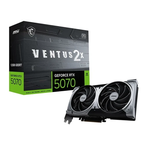 CARTE GRAPHIQUE MSI RTX 5070 VENTUS 2X OC 12GO