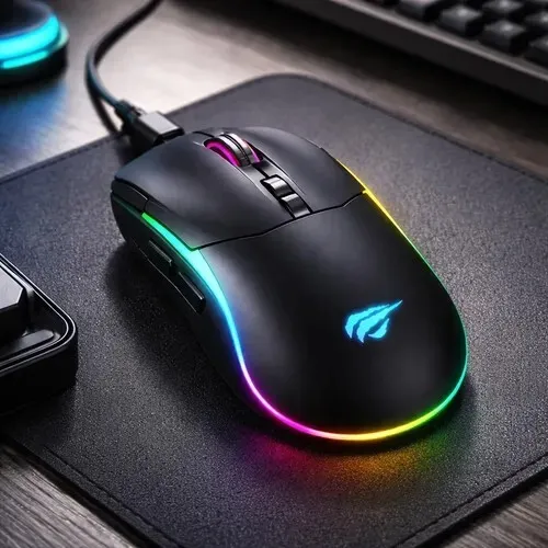 SOURIS HAVIT GAMENOTE MS1020WB RGB TRI-MODE