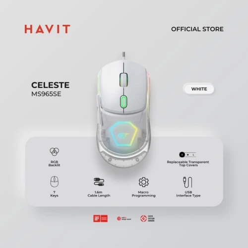 SOURIS HAVIT GAMENOTE MS965SE PROGRAMMABLE