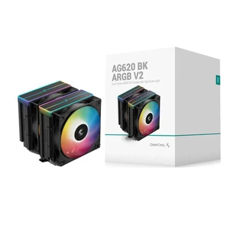 AIR COOLING DEEPCOOL AG620 ARGB V2 BLACK