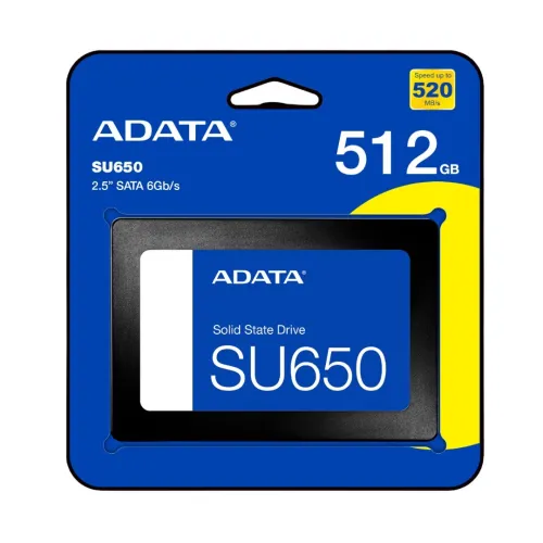 SSD 2.5" ADATA 512GO SU650 SATA 6GO/S