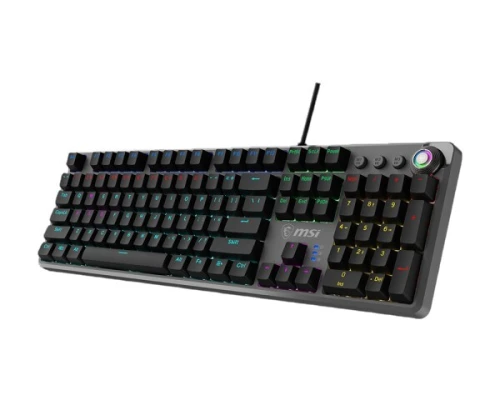 CLAVIER MSI FORGE GK310 RGB MECANIQUE RED SWITCH