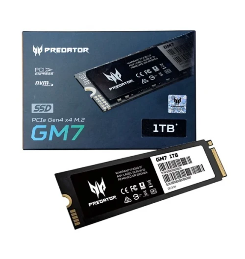 SSD ACER PREDATOR GM7 1TO M.2 NVMe PCIe 4.0