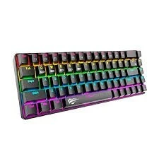 CLAVIER HAVIT GAMENOTE KB881L RGB MECANIQUE BLACK