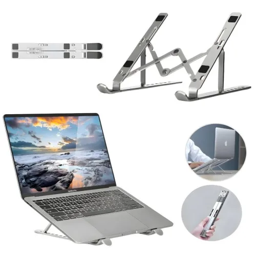 SUPPORT POUR LAPTOP ALUMINIUM