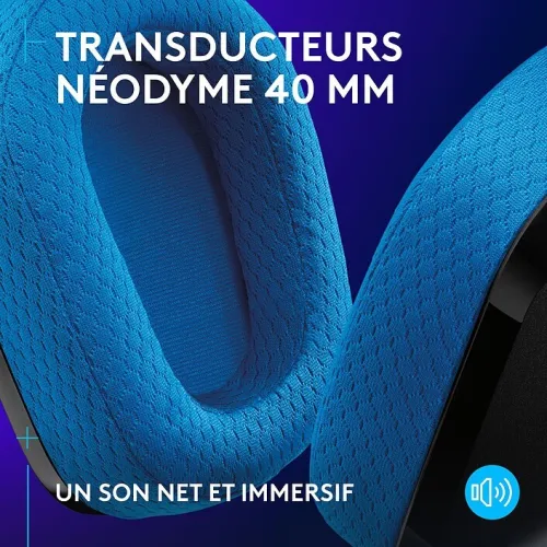 CASQUE LOGITECH G G535 LIGHTSPEED WIRELESS