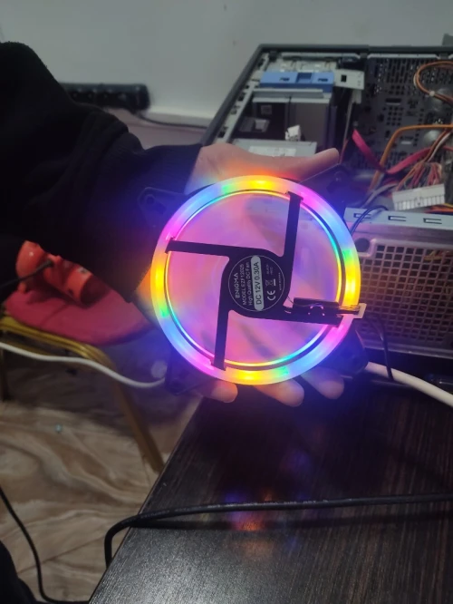 Ventilo RGB boitier 120mm