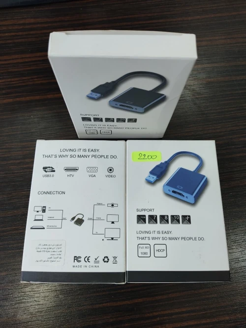 Adaptateur USB to HDMI / USB to VGA