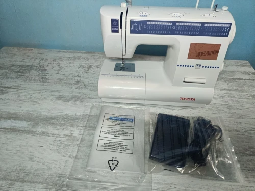 Toyota zigzag electric control 2268 ماكينة خياطة for jeans