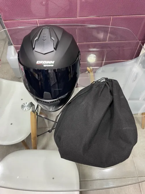 Casque moto intégrale crow