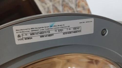 Lave linge siemens 9kg très bon etat