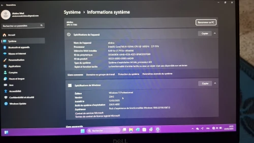 Dell XPS 13" 7390 i5-10210U 8 Gb DDR4 256Gb SSD 13.3" FullHD Intel UHD 620