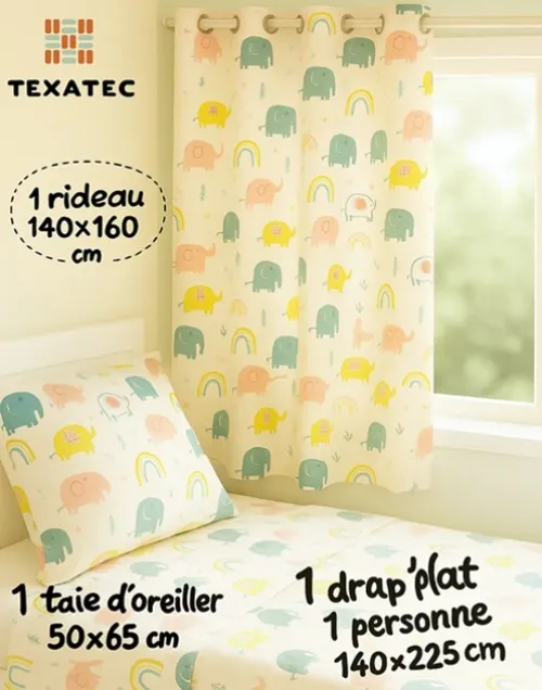 Pack chambre enfants 3 pièces / طقم غرفة أطفال 3 قطع