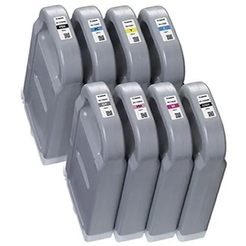 Imprimante Grand Format Canon imagePROGRAF PRO-4000S + Jeu complet de 8 encres Canon PFI-1700 700ml Ink Tanks