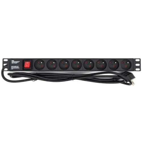 Bandeau dalimentation PDU 1U rackable  8 prises sigma