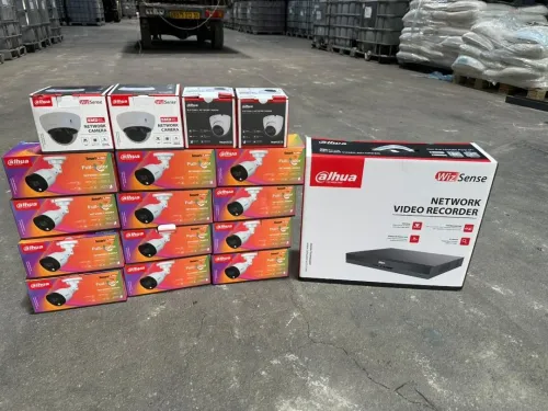 Installation de caméras de surveillance et