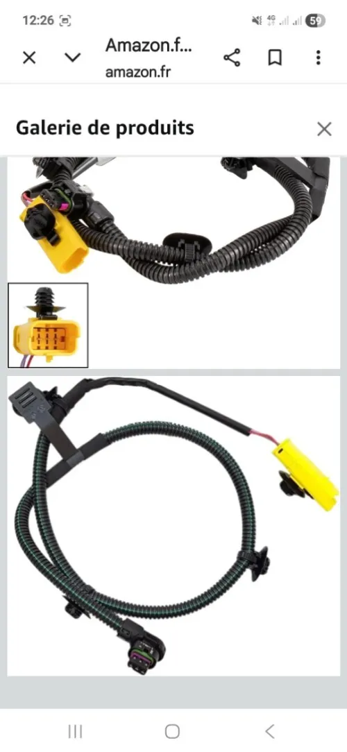 capteur de hauteur phares 308 t9 ( année 2021) 408 3008 4008 5008