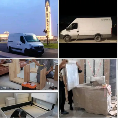 نقل البضائع والترحيل الكامل باحترافية وأمان Transport de marchandises et déménagement complet avec professionnalisme et sécurité