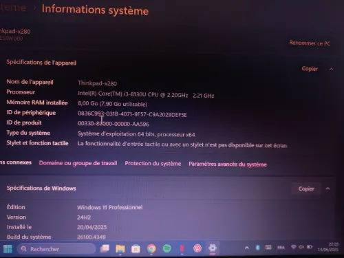 Lenovo Thinkpad X280