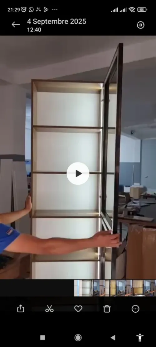 Colon 2m20 sur 60 cm avec  led intérieur 