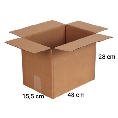 Caisse américaine carton ondulé علبة الكرتون المموج