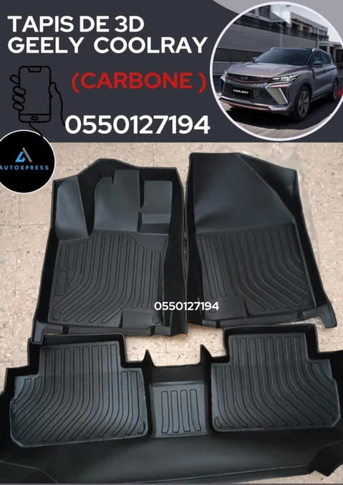 TAPIS 5D sur meusurepour geely coolray