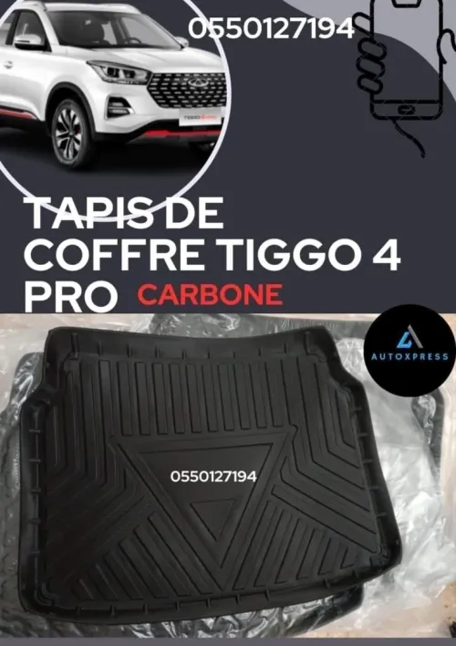 tapis de coffer  chery tiggo4 pro