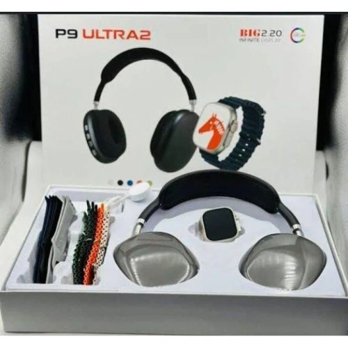 CASQUE+SMART WATCH 7IN1 P9 ULTRA