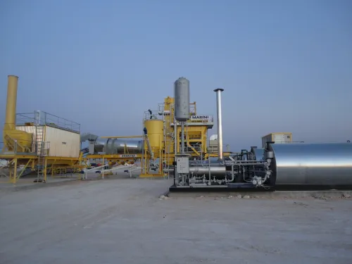 Vente d'enrobé sous trémie (Centrale mobile) Marque MARINI بيع الاسفلت تحت الجسر (المحطة متنقلة)