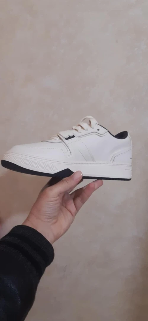 LACOSTE OFF WTH/BLK 746SMA00482G9
