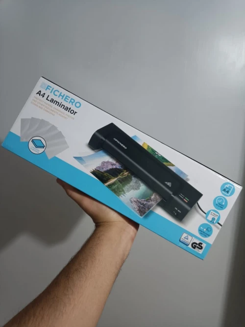 Plastifieuse A4, آلة التغليف الحرارية