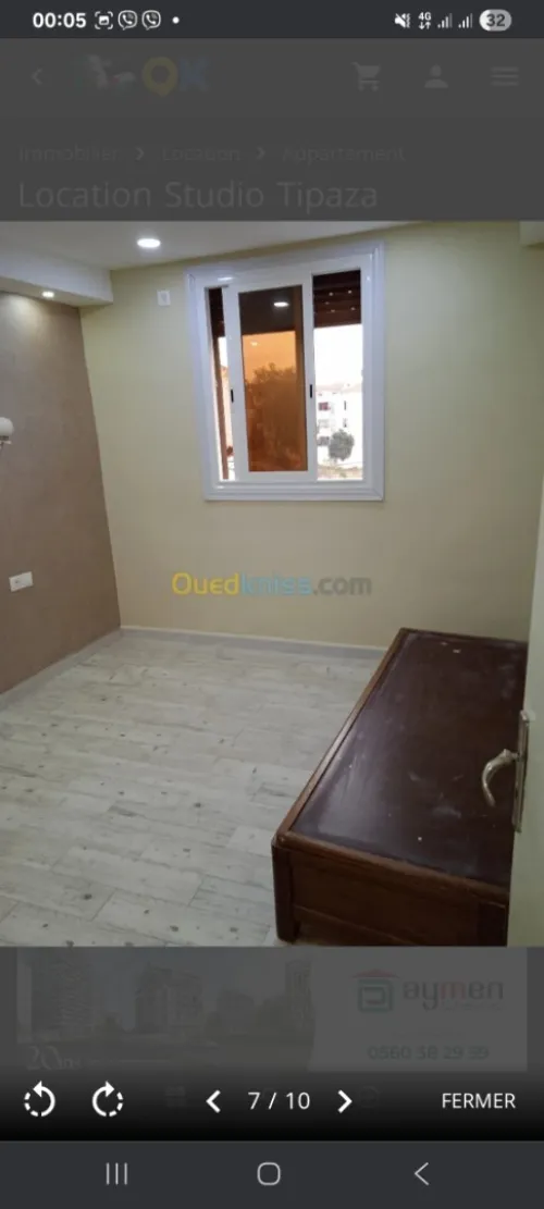 Location bien immobilier Tipaza Khemisti
