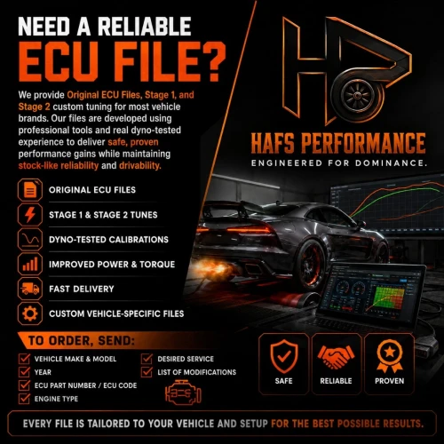 Fichiers ECU stock + stage1/2