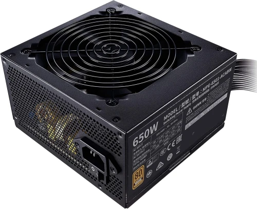 ALIMENTATION COOLER MASTER MWE 650W 80 PLUS BRONZE V2 MPE-6501-ACABW-BEU