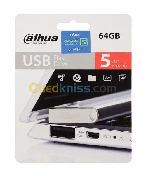 USB FLASH DRIVE DAHUA 64G USB 2.0 DHI-USB-U106-20-64GB