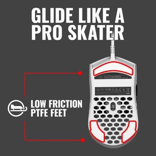 SOURIS COOLER MASTER MM710 WHITE MATTE FINISH