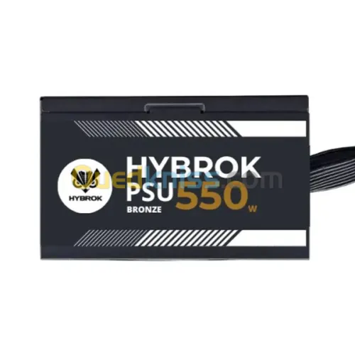 ALIMENTATION HYBROK 550W 80 PLUS BRONZE