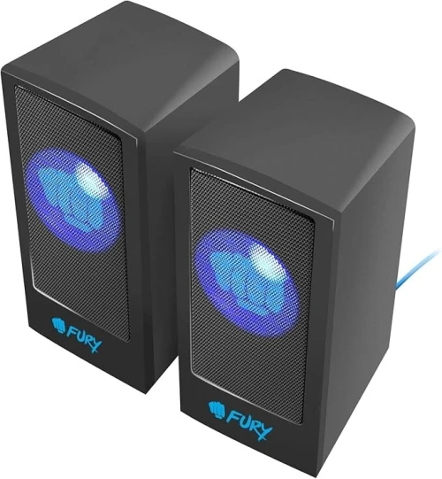 HAUTS PARLEURS MULTIMEDIA FURY SKYRAY 5W RMS AVEC ECLAIRAGE