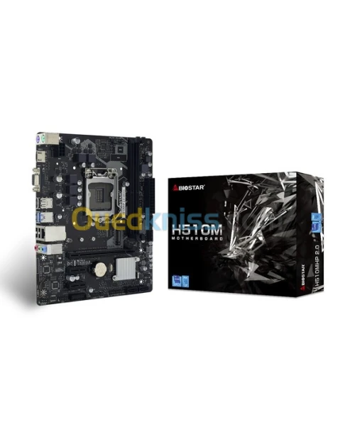 CARTE MERE BIOSTAR H510M HP 2.0 SOCKET LGA 1200