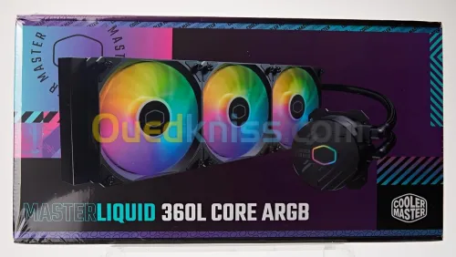 WATER COOLER MASTERLIQUID 360L CORE ARGB BLACK  MLW-D36M-A18PZ-R1