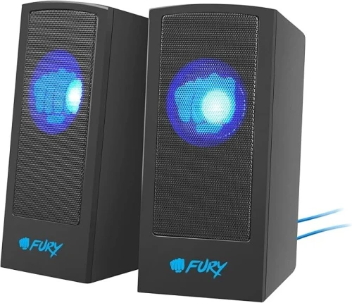 HAUTS PARLEURS MULTIMEDIA FURY SKYRAY 5W RMS AVEC ECLAIRAGE
