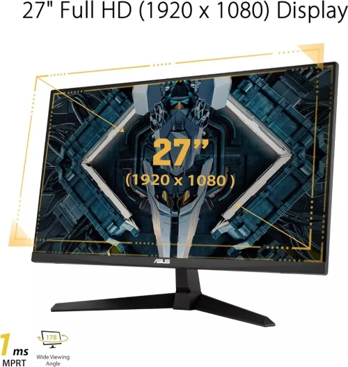 MONITEUR ASUS 27" VG277Q1A 165HZ 1MS WITH STEREO SPEAKER