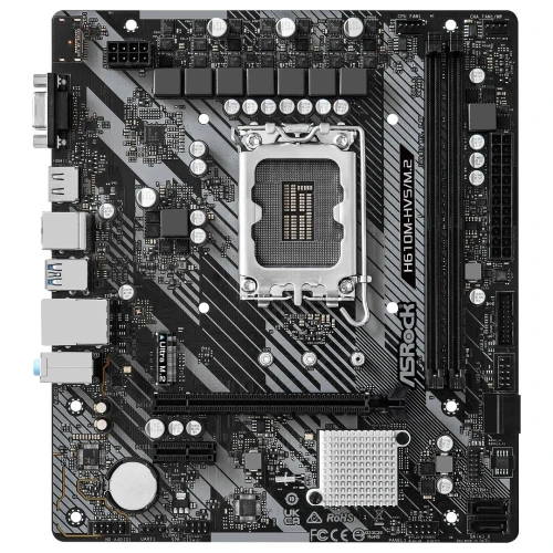 CARTE MERE ASROCK H610M-HVS/M.2 R2.0 SOCKET LGA1700 12GEN & 13GEN