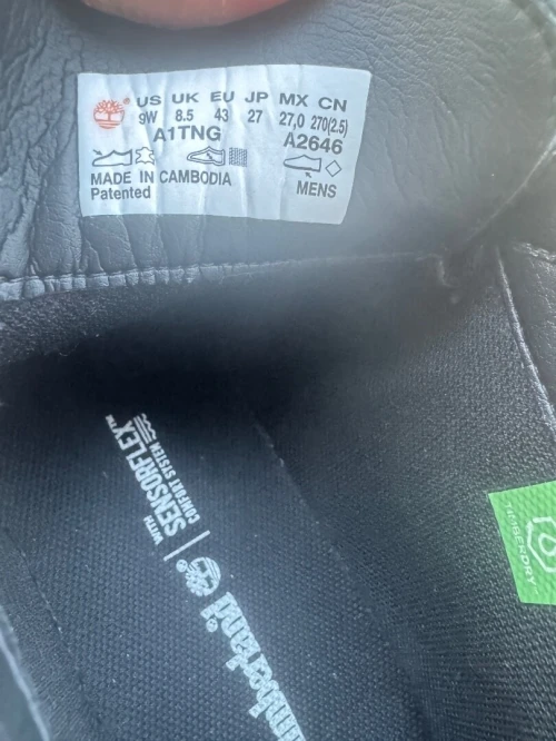 Nike , Geox, Timberland