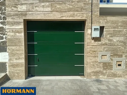 porte sectionnelle / rideau électrique / porte automatique 